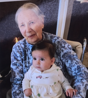 Anges and a beloved great-niece